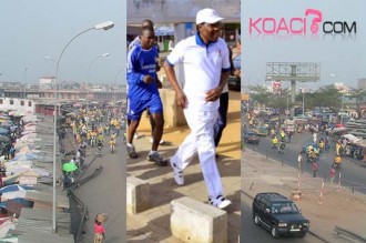 Benin : Le footing à  la Sarkozy de Boni Yayi à  Cotonou